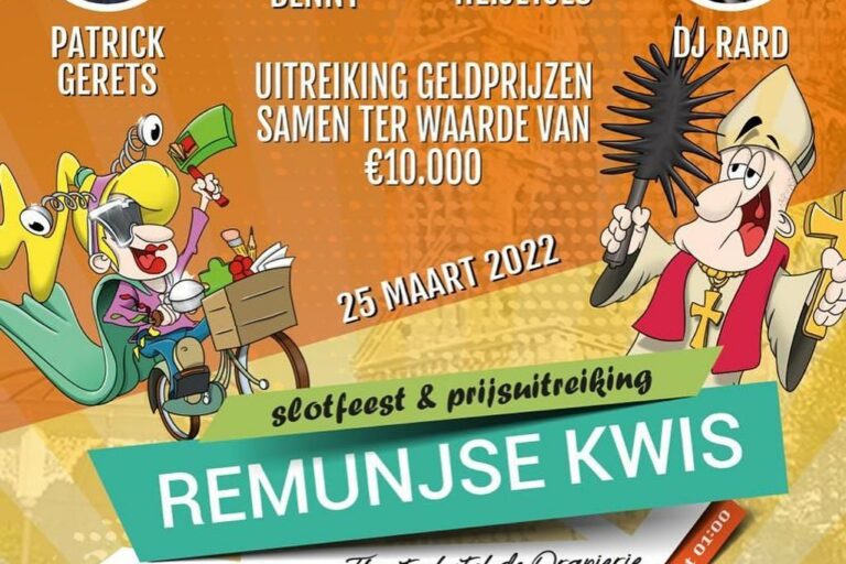 remunjse kwis uitreiking