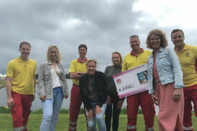 uitreiking cheque kien en wien